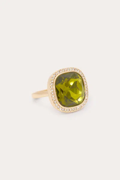 Ramy Brook Siena Cocktail Ring In Green