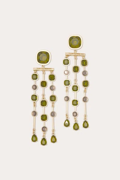 Ramy Brook Siena Gemstone Drop Earrings In Green