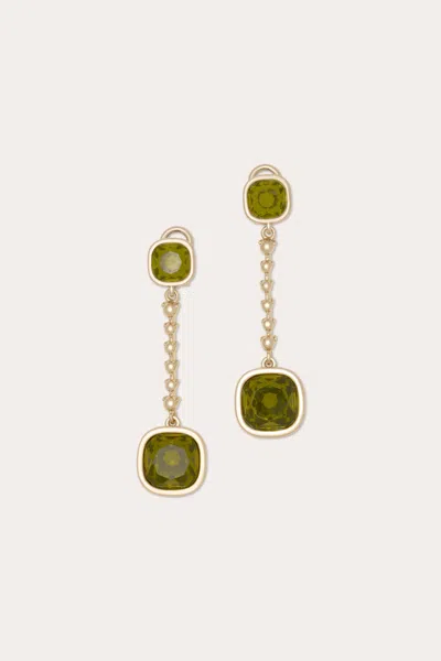 Ramy Brook Sierra Gemstone Drop Earrings In Green