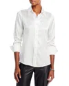 Ramy Brook Silk-blend Victoria Blouse In White