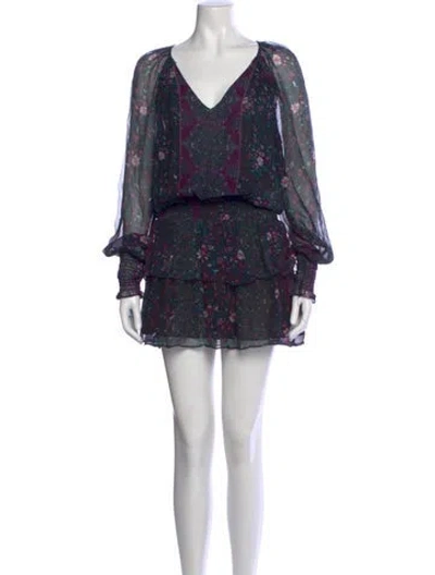 Pre-owned Ramy Brook Silk Dress In Black