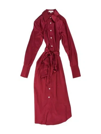 Pre-owned Ramy Brook Silk Midi Length Dress In Multi