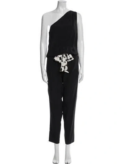 Pre-owned Ramy Brook Silk Mini Dress In Black