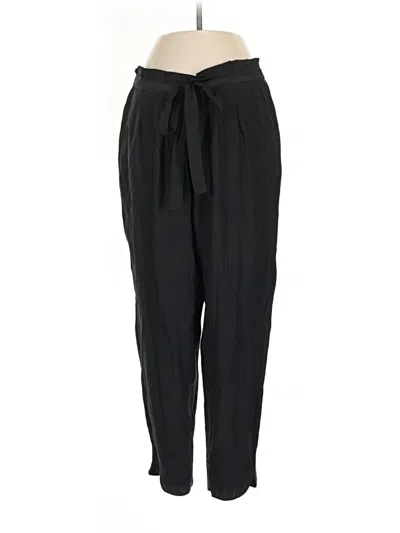 Pre-owned Ramy Brook Silk Pants In Black