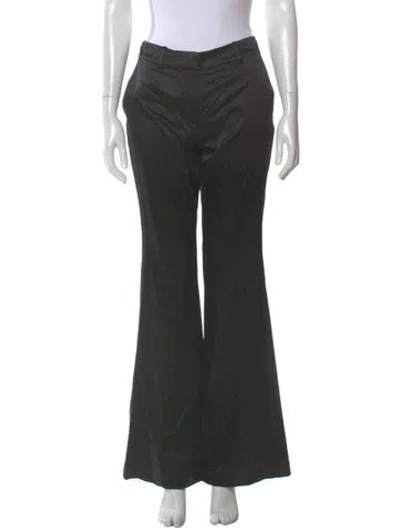 Pre-owned Ramy Brook Silk Wide Leg Pants W/ Tags In Gray