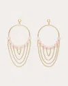Ramy Brook Silvia Gemstone Layered Earrings