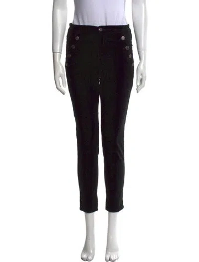 Pre-owned Ramy Brook Skinny Leg Pants In Black