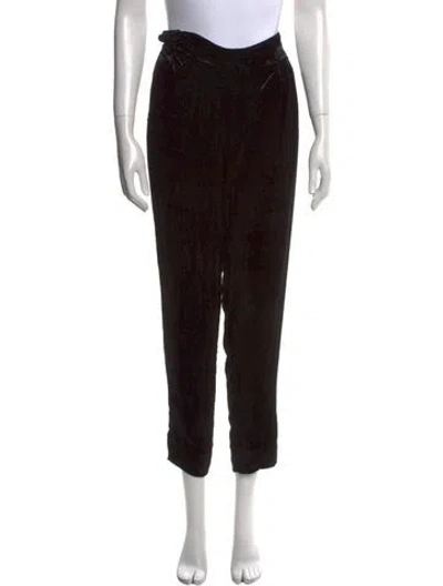 Pre-owned Ramy Brook Skinny Leg Pants In Black