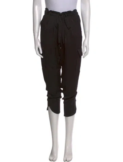 Pre-owned Ramy Brook Skinny Leg Pants In Black