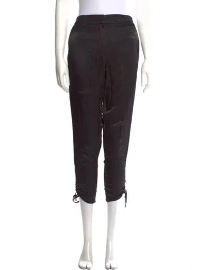 Pre-owned Ramy Brook Skinny Leg Pants In Black