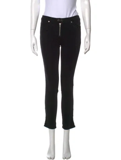Pre-owned Ramy Brook Skinny Leg Pants In Black