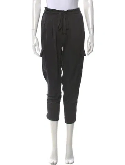 Pre-owned Ramy Brook Skinny Leg Pants In Gray