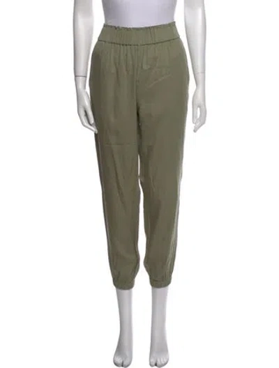 Pre-owned Ramy Brook Skinny Leg Pants In Green