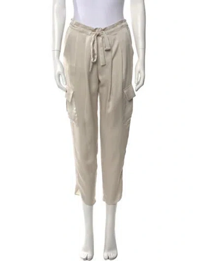 Pre-owned Ramy Brook Skinny Leg Pants In Neutral