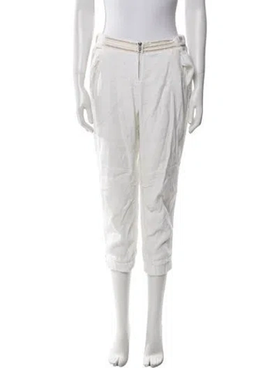 Pre-owned Ramy Brook Skinny Leg Pants In Neutral