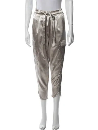 Pre-owned Ramy Brook Skinny Leg Pants In Neutral