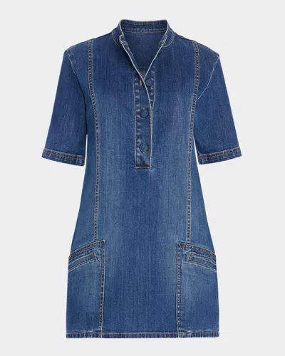 RAMY BROOK SKYLAR DENIM MINI DRESS