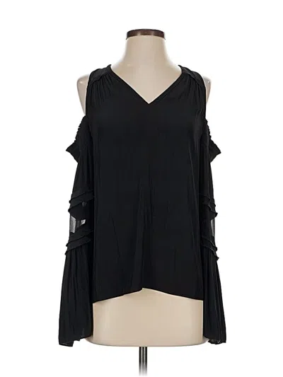 Pre-owned Ramy Brook Sleeveless Blouse In Black