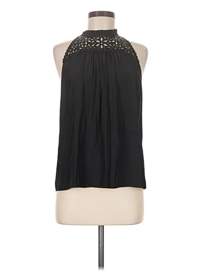 Pre-owned Ramy Brook Sleeveless Blouse In Black