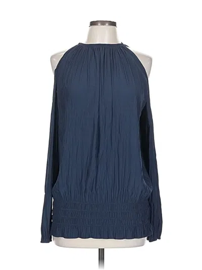 Pre-owned Ramy Brook Sleeveless Blouse In Blue
