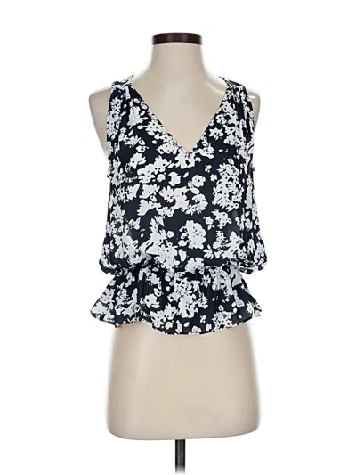 Pre-owned Ramy Brook Sleeveless Blouse In Blue