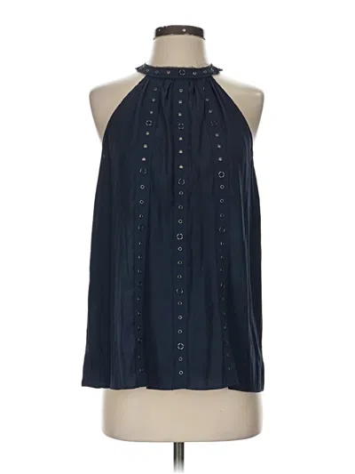 Pre-owned Ramy Brook Sleeveless Blouse In Blue