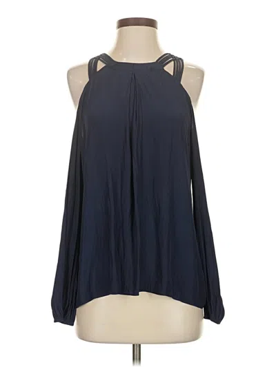Pre-owned Ramy Brook Sleeveless Blouse In Blue