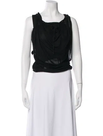 Pre-owned Ramy Brook Sleeveless Blouse In Blue