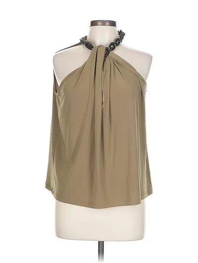 Pre-owned Ramy Brook Sleeveless Blouse In Brown