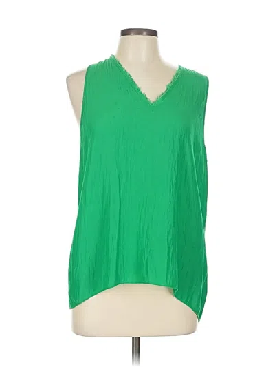 Pre-owned Ramy Brook Sleeveless Blouse In Green