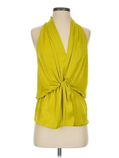 Pre-owned Ramy Brook Sleeveless Blouse In Green