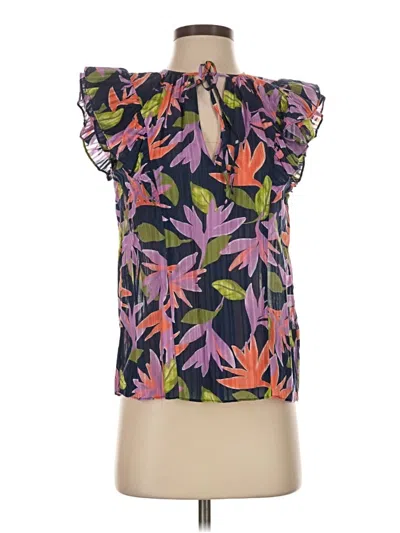 Pre-owned Ramy Brook Sleeveless Blouse In Purple