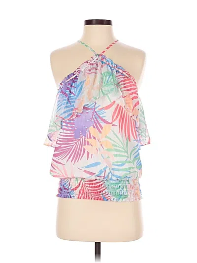 Pre-owned Ramy Brook Sleeveless Blouse In White