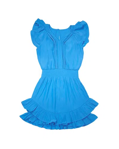 Ramy Brook Sleeveless Mini Dress In Blue