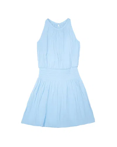Ramy Brook Sleeveless Mini Dress In Blue