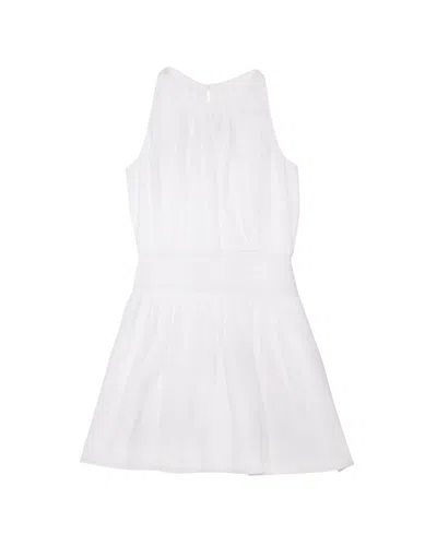 Ramy Brook Kids' Sleeveless Mini Dress In White