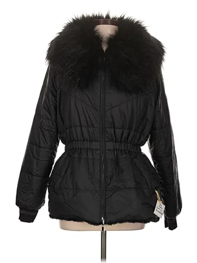 Pre-owned Ramy Brook Snow Jacket In Black