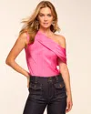 Ramy Brook Sol Off-the-shoulder Top In Pink