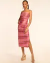Ramy Brook Sparkle Chevron Nava Coverup Dress In Pink