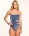 RAMY BROOK SPARKLE SEVYN ONE PIECE SWIMSUIT