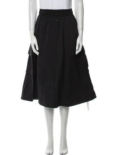 Pre-owned Ramy Brook Square Neckline Midi Length Dress In Multi