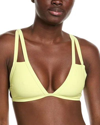 Ramy Brook Starla Bikini Top In Yellow
