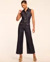 Ramy Brook Stephania Sleeveless Denim Jumpsuit In Multi