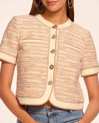 Ramy Brook Sterling Tweed Jacket In Neutral