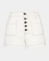 Ramy Brook Cindy Contrast Stitch Shorts
