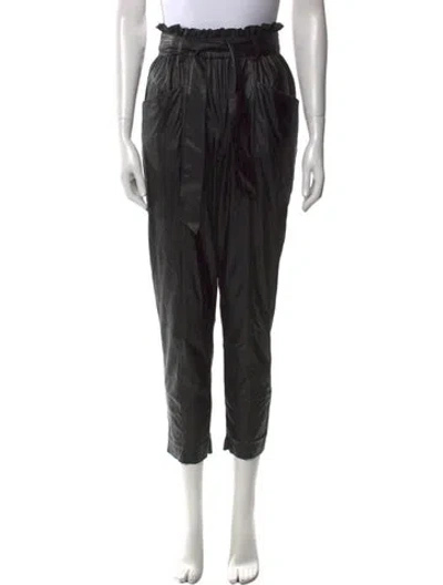 Pre-owned Ramy Brook Straight Leg Pants In Black