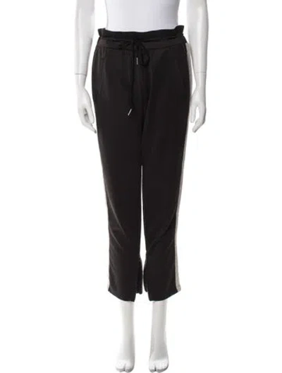 Pre-owned Ramy Brook Straight Leg Pants In Black