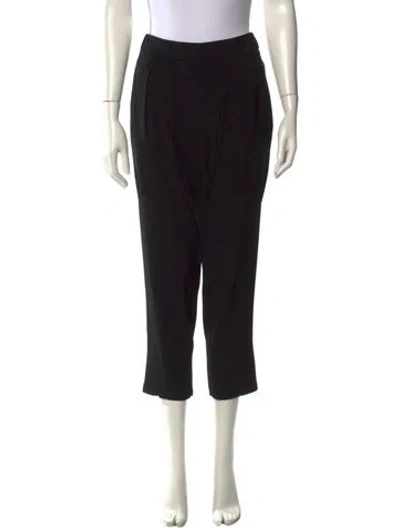 Pre-owned Ramy Brook Straight Leg Pants In Black