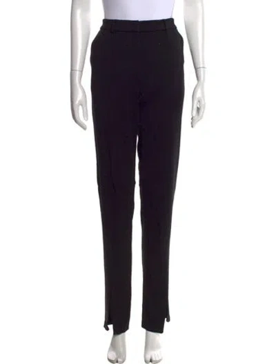 Pre-owned Ramy Brook Straight Leg Pants In Black