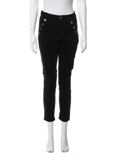Pre-owned Ramy Brook Straight Leg Pants In Black